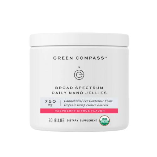 Broad Spectrum Daily Nano Jellies - Raspberry Citrus (750mg)
