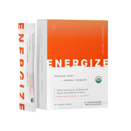 Energize Energy Powder - Orange Zest (12 pouches)
